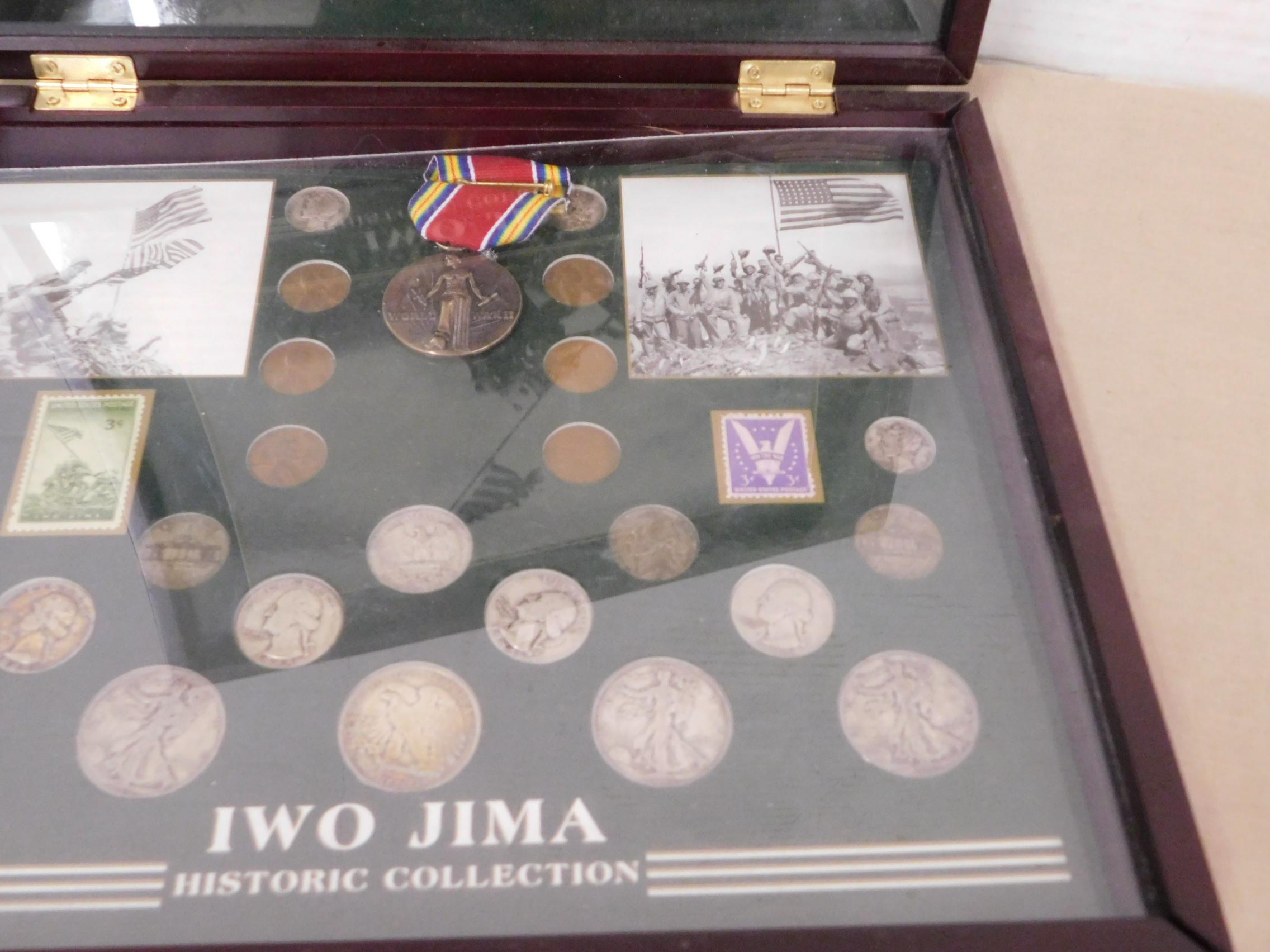 IWO JIMA HISTORIC COIN & STAMP COLLECTION