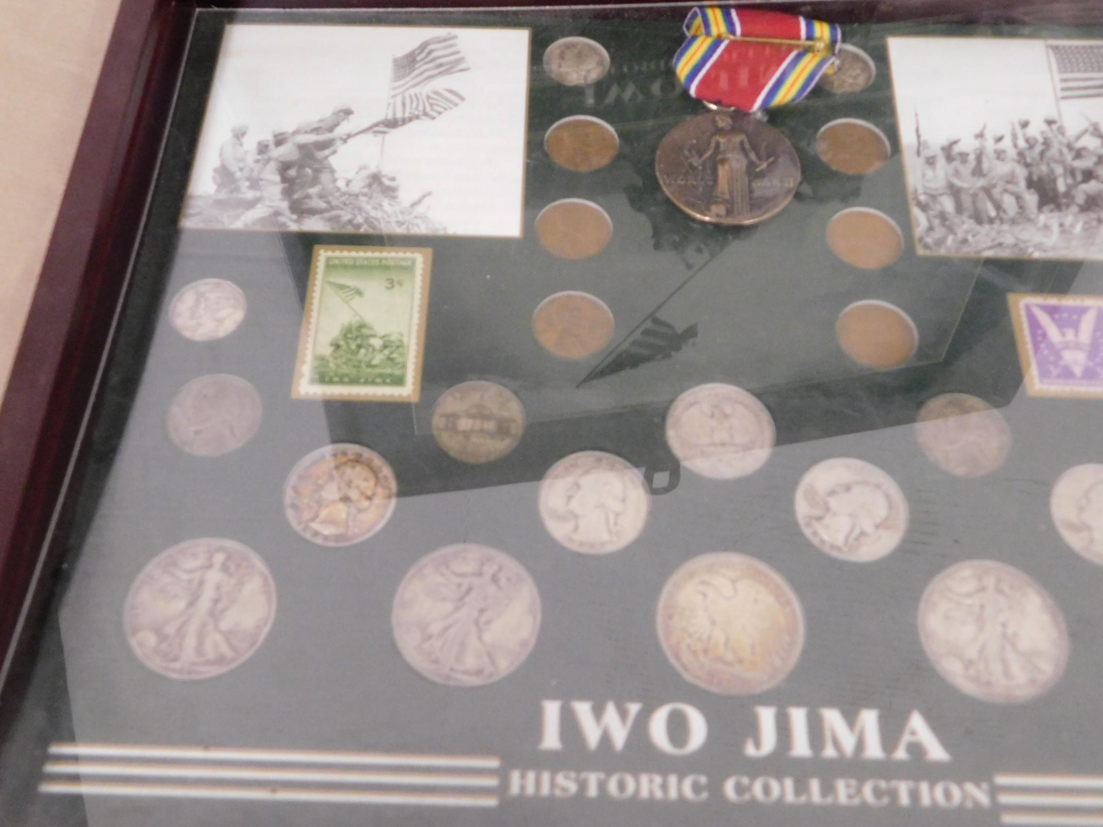 IWO JIMA HISTORIC COIN & STAMP COLLECTION