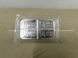 (1) 1 OZ. PROSPECTOR .999 SILVER BAR