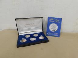 MILLION DOLLAR MORGAN COLLECTION SILVER CLAD PROOFS