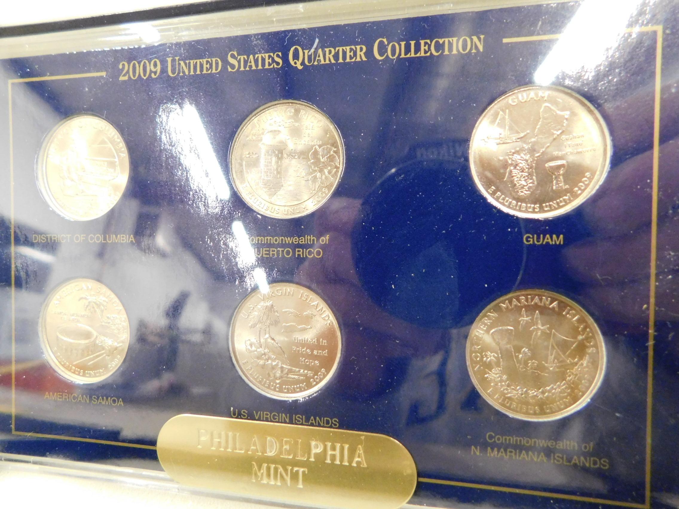 (4) SETS OF U.S. STATE QUARTERS