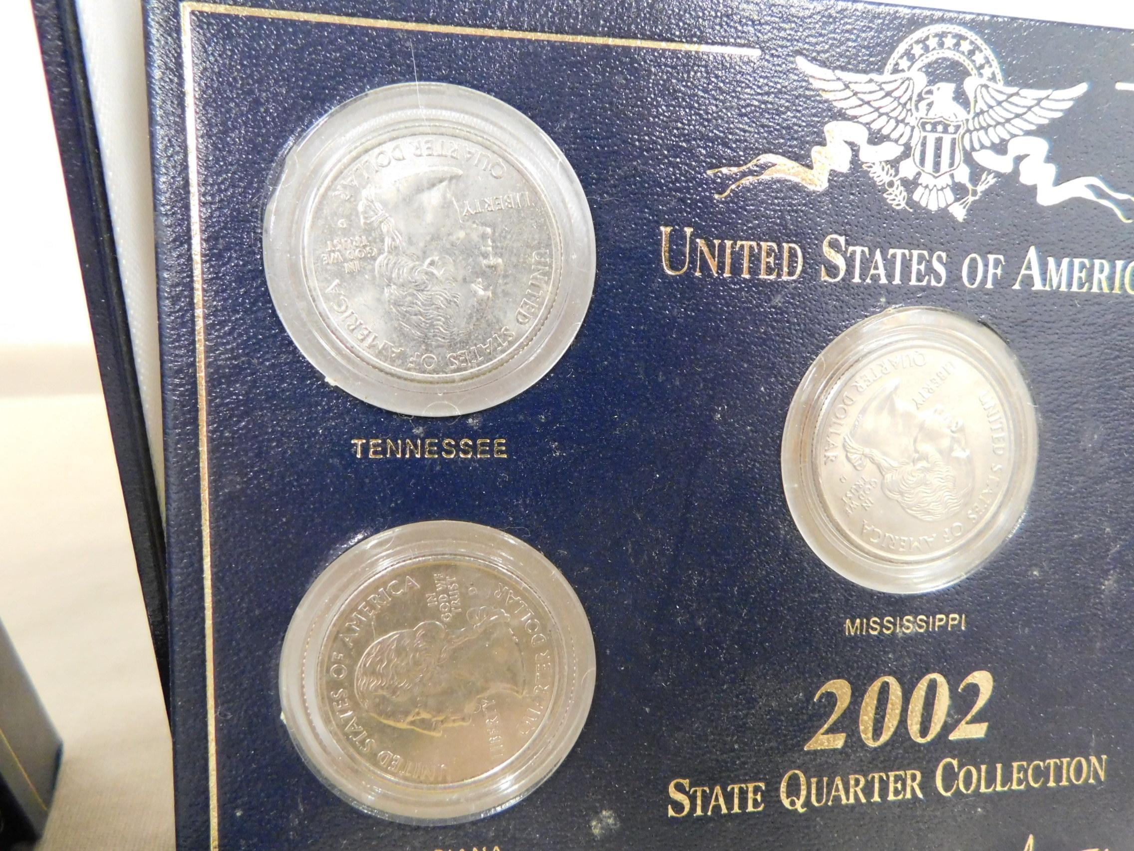 (4) SETS OF U.S. STATE QUARTERS