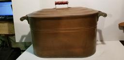 VINTAGE COPPER BOILER W/ LID