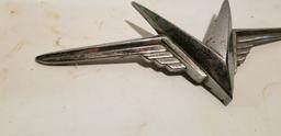 VINTAGE CHROME HOOD ORNAMENT