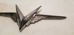 VINTAGE CHROME HOOD ORNAMENT