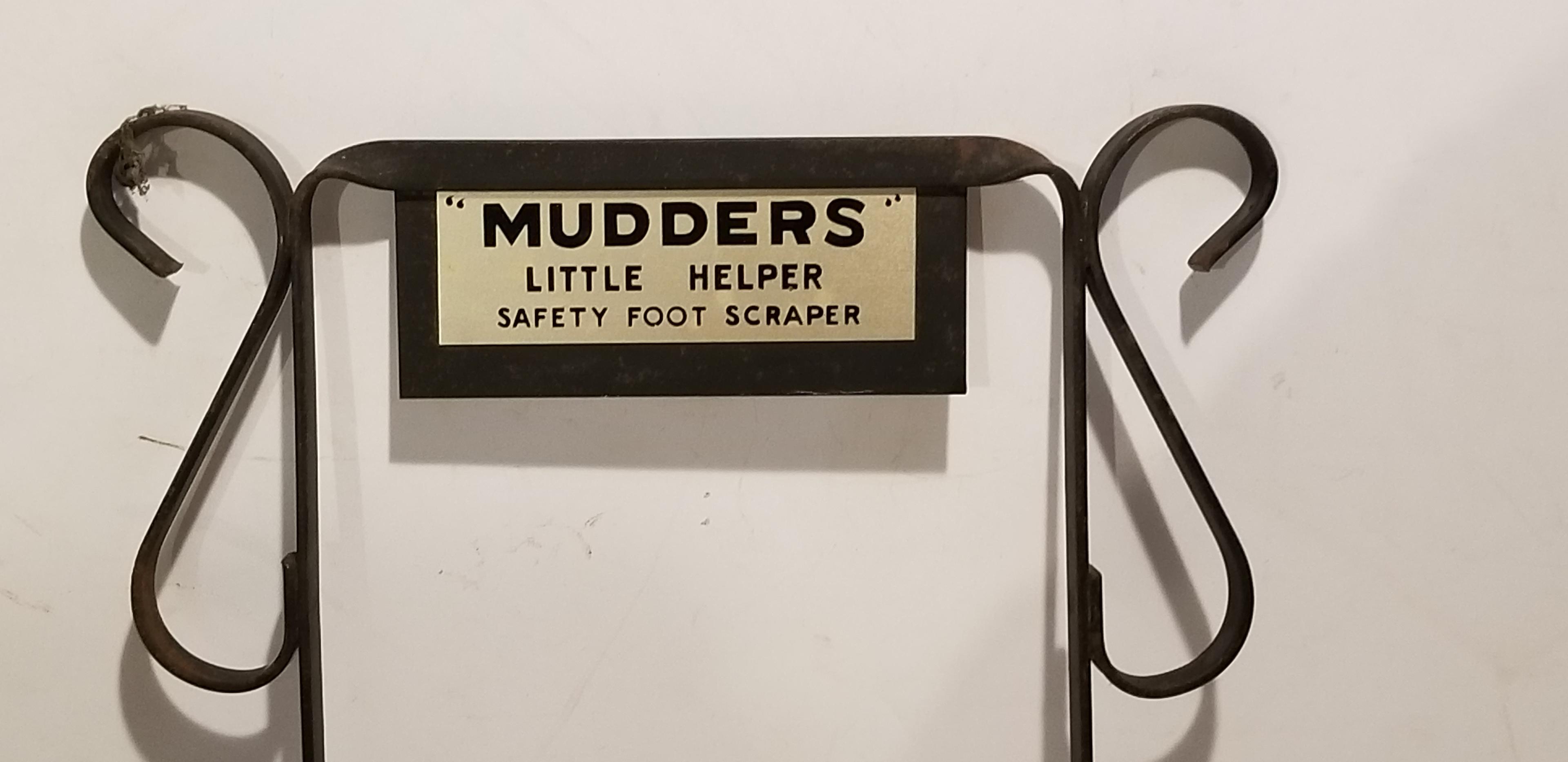 "MUDDERS" SAFETY FOOT SCRAPER