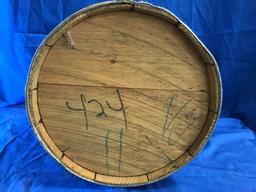 18.5" WOODEN NAIL KEG