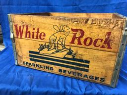 WHITE ROCK SPARKLING BEVERAGE CRATE