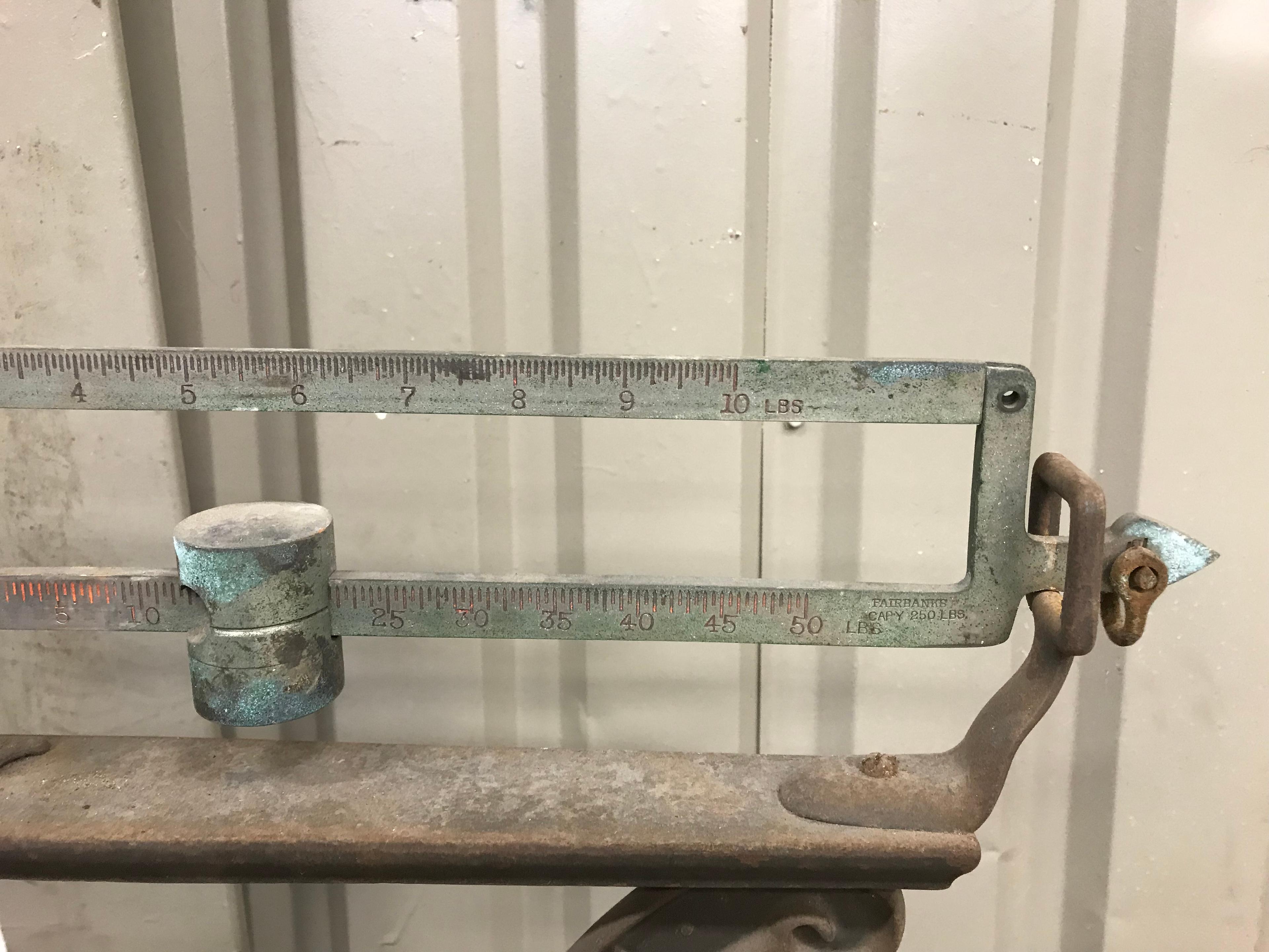 CAST IRON FAIRBANKS SCALE