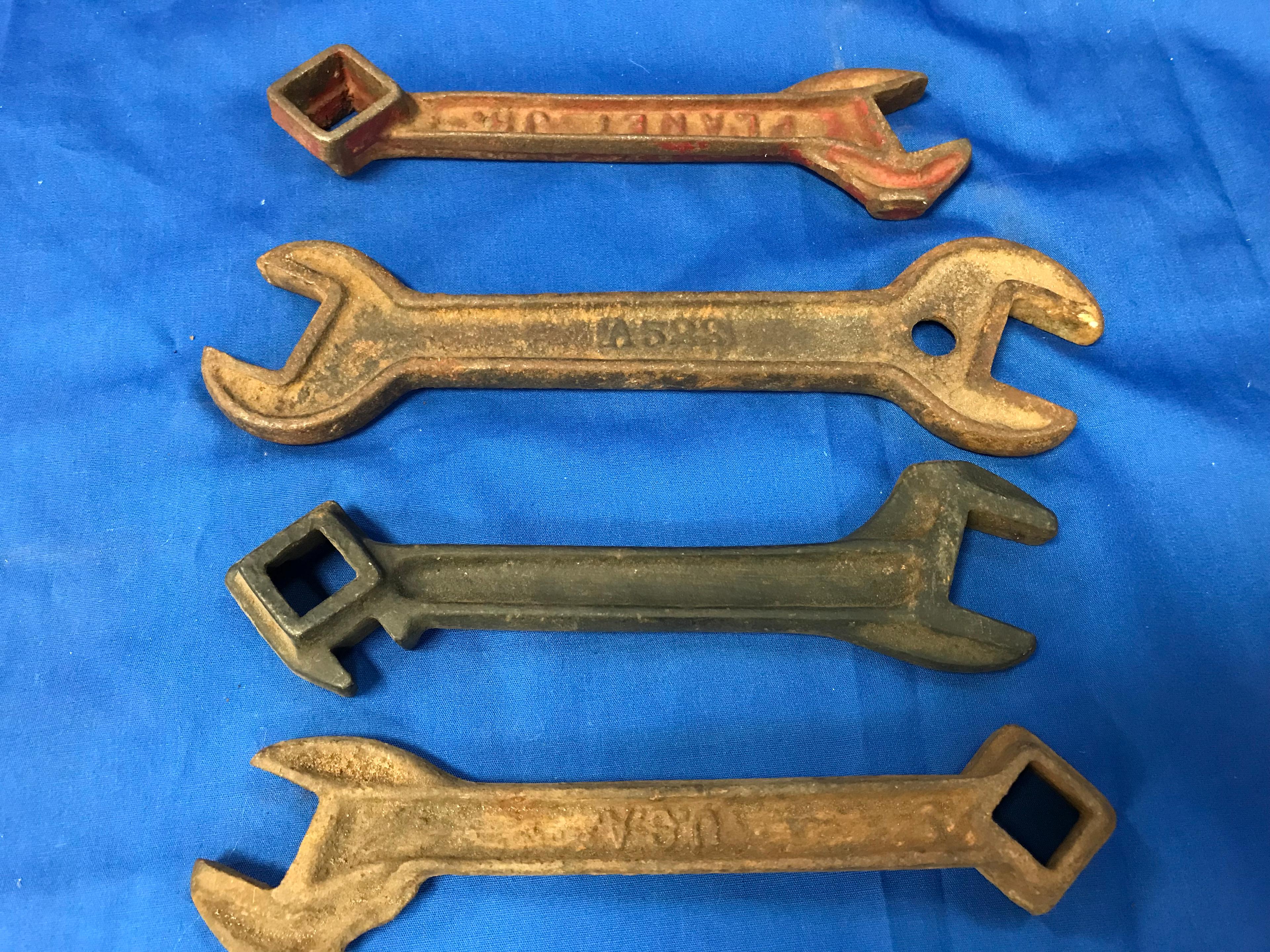 DEERE MANSUR, PLANET JR. & STANDARD VINTAGE WRENCHES