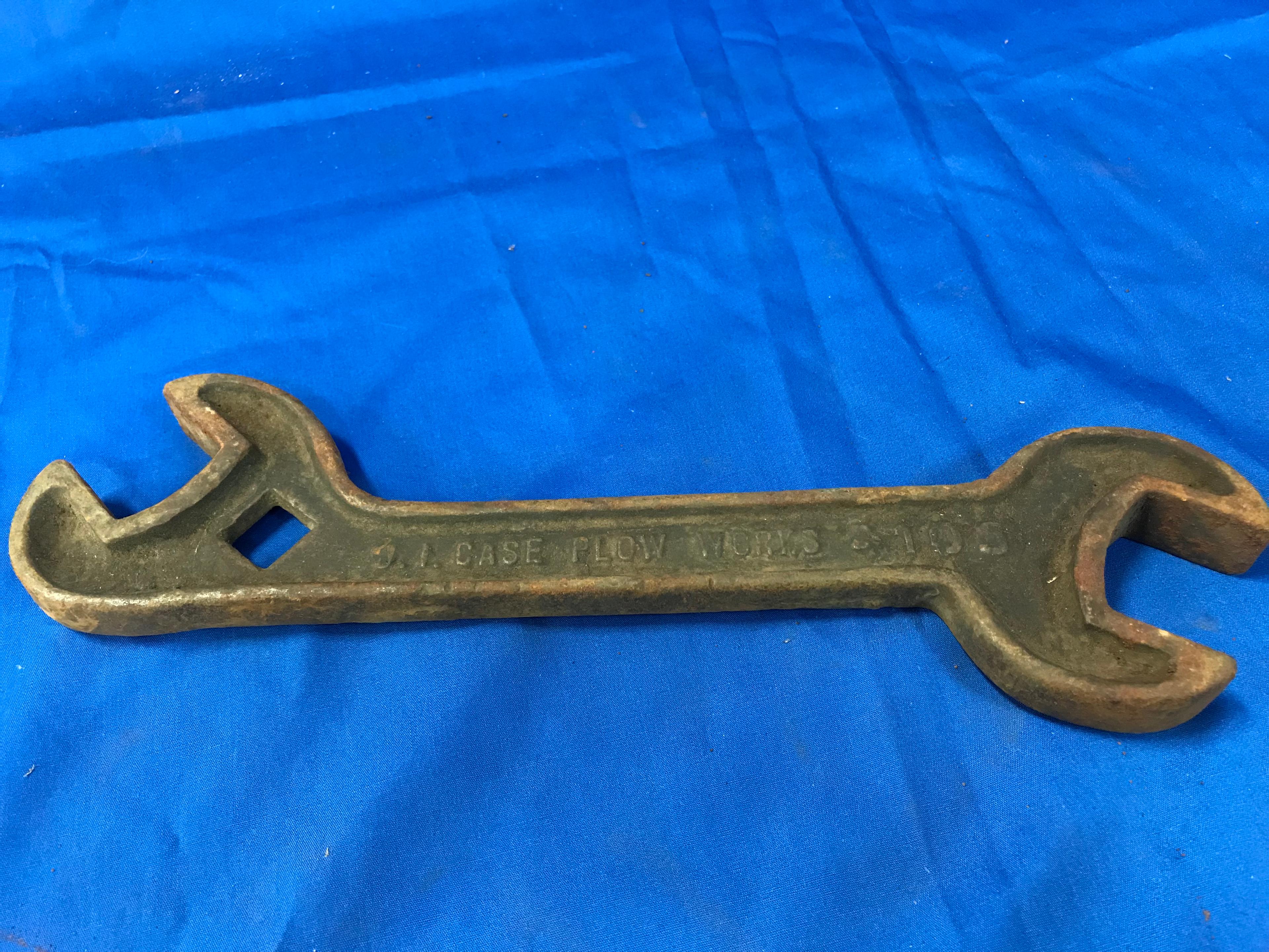 J.I. CASE PLOW WORKS & INTERNATIONAL HARVESTER OPEN END WRENCHES