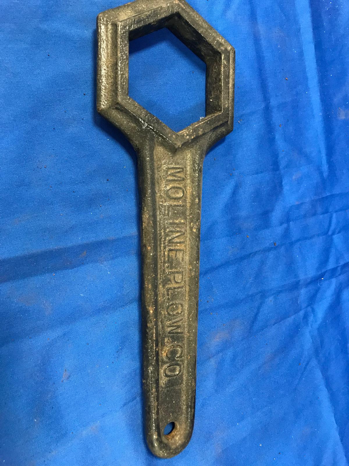 MOLINE PLOW CO. WRENCH HX34