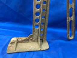 ANTIQUE EUREKA  CAR JACK ASHLAND MFG. CO