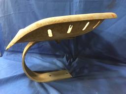 UNMARKED STEEL IMPLEMENT / TRACTOR SEAT