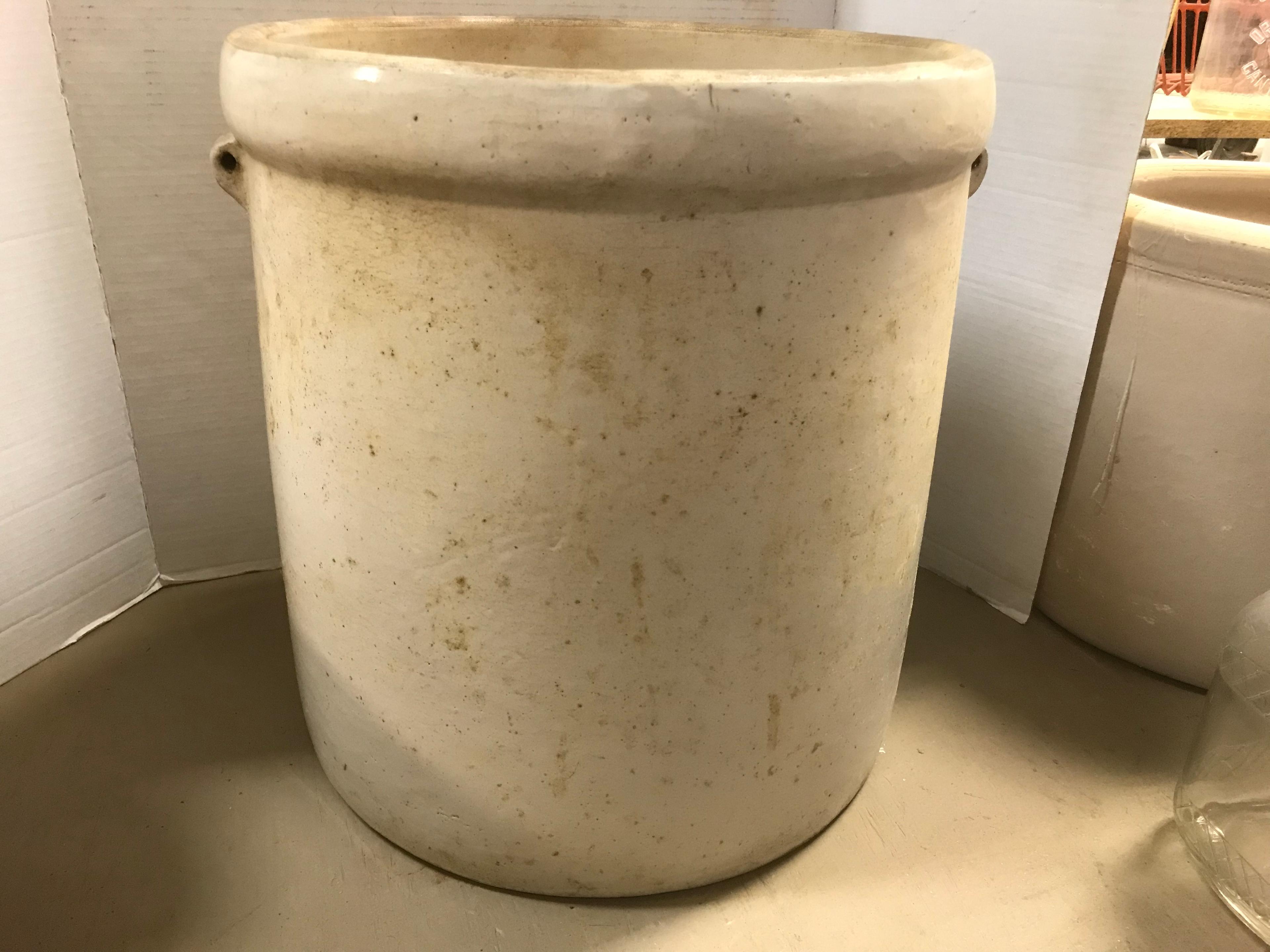 WHITE HALL S.P. & S 10 GALLON CROCK