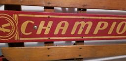 VINTAGE KALAMAZOO CHAMPION SNO-LINER SLED