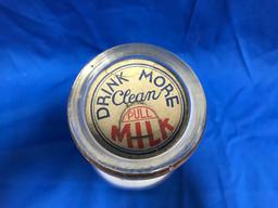 CLEARFIELD DAIRY & H. KOHL DAIRY PINT MILK BOTTLES