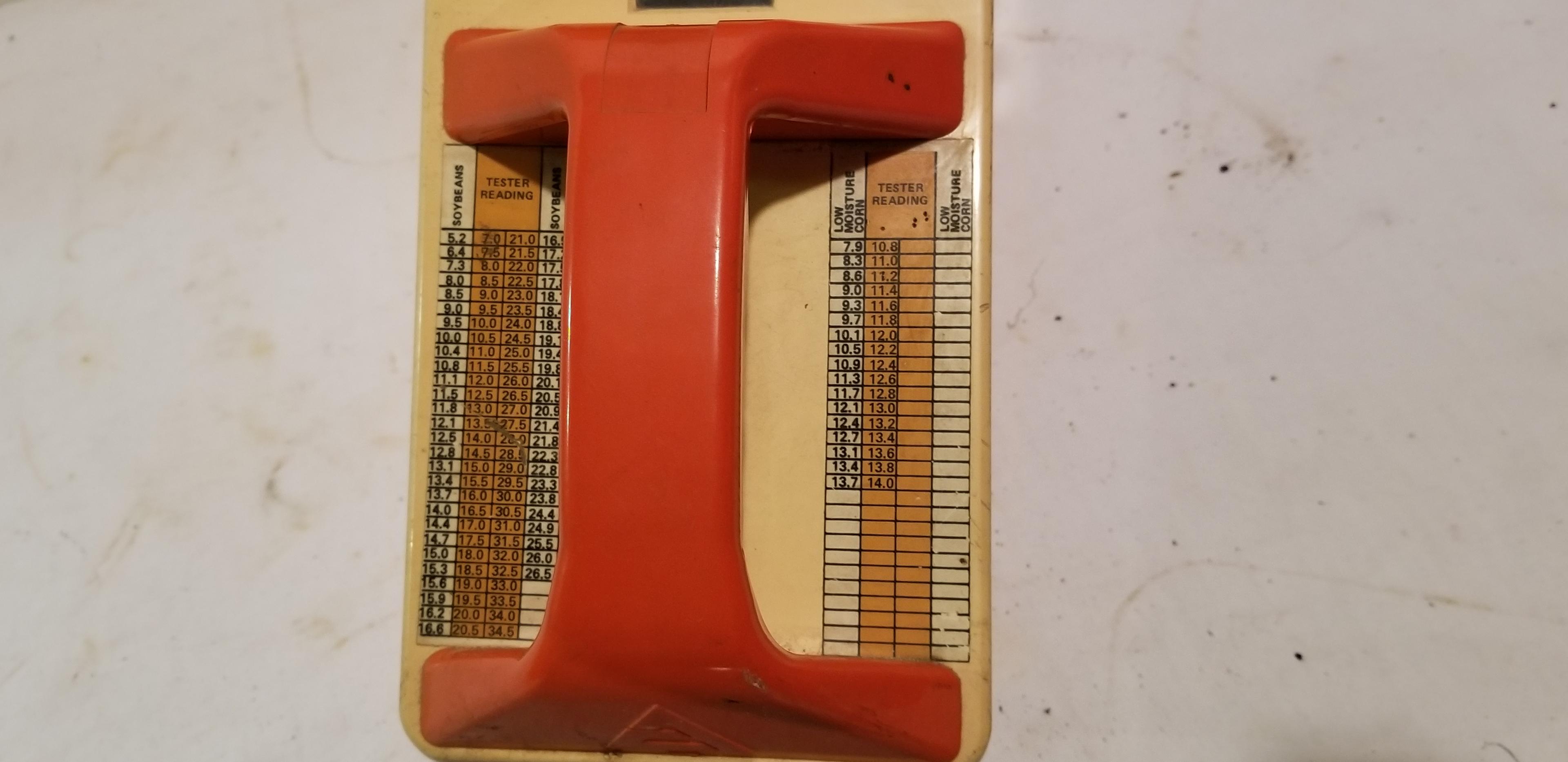 ALLIS-CHALMERS "SAMPLER" DIGITAL MOISTURE TESTER