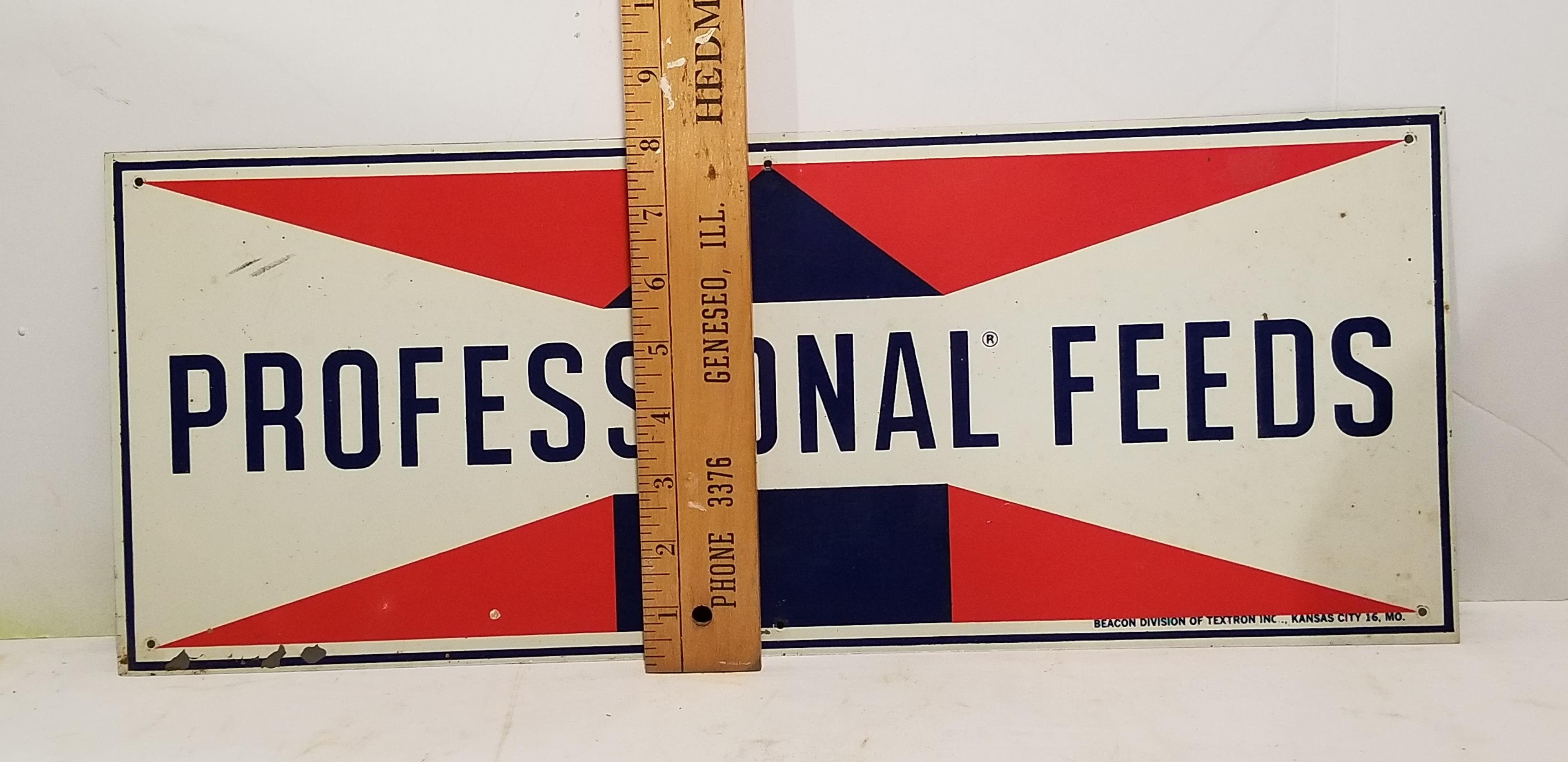 TIN PROFESIONAL FEEDS SIGN