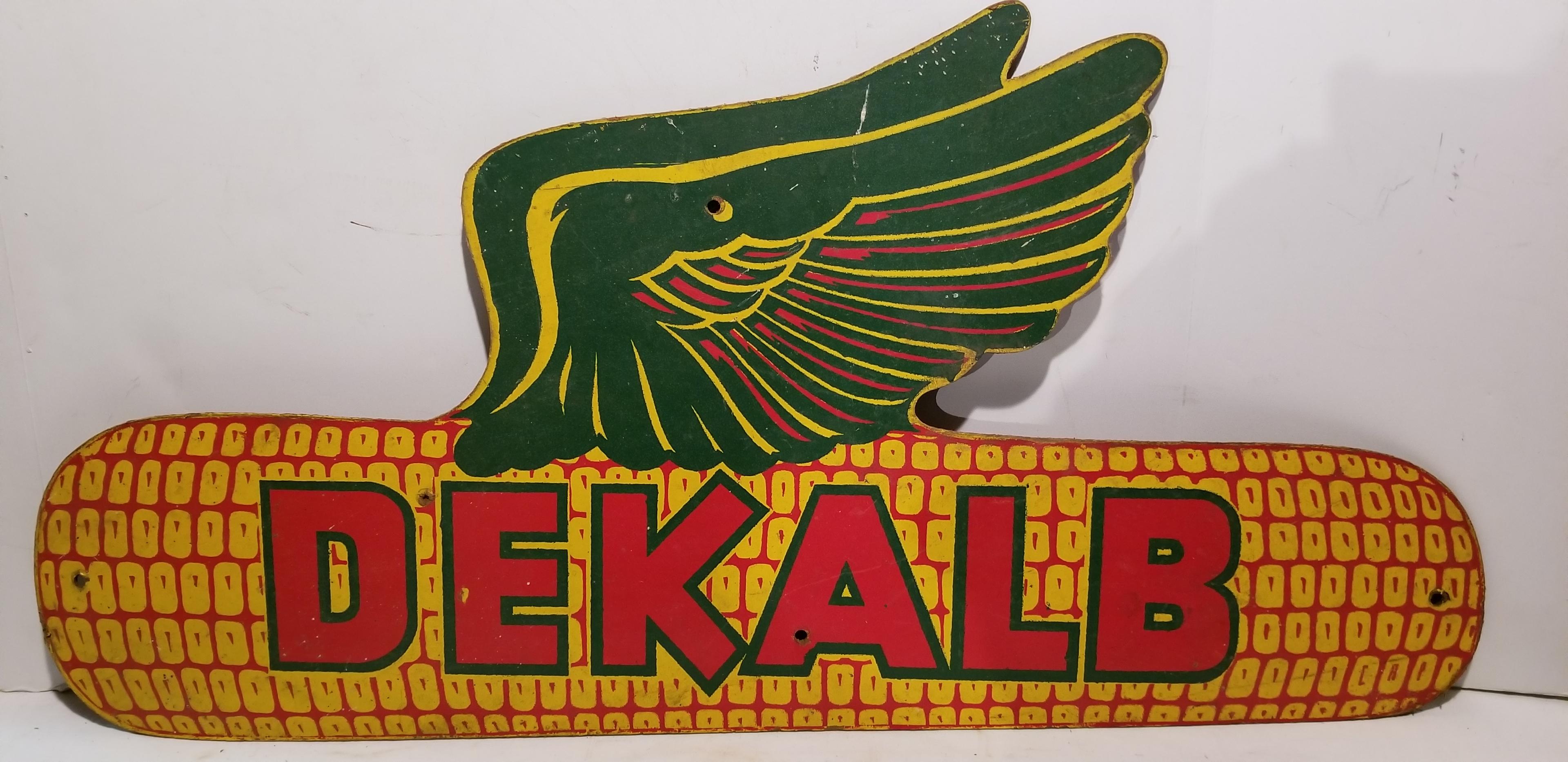 30" DEKALB MASONITE FLYING EAR CORN SIGN