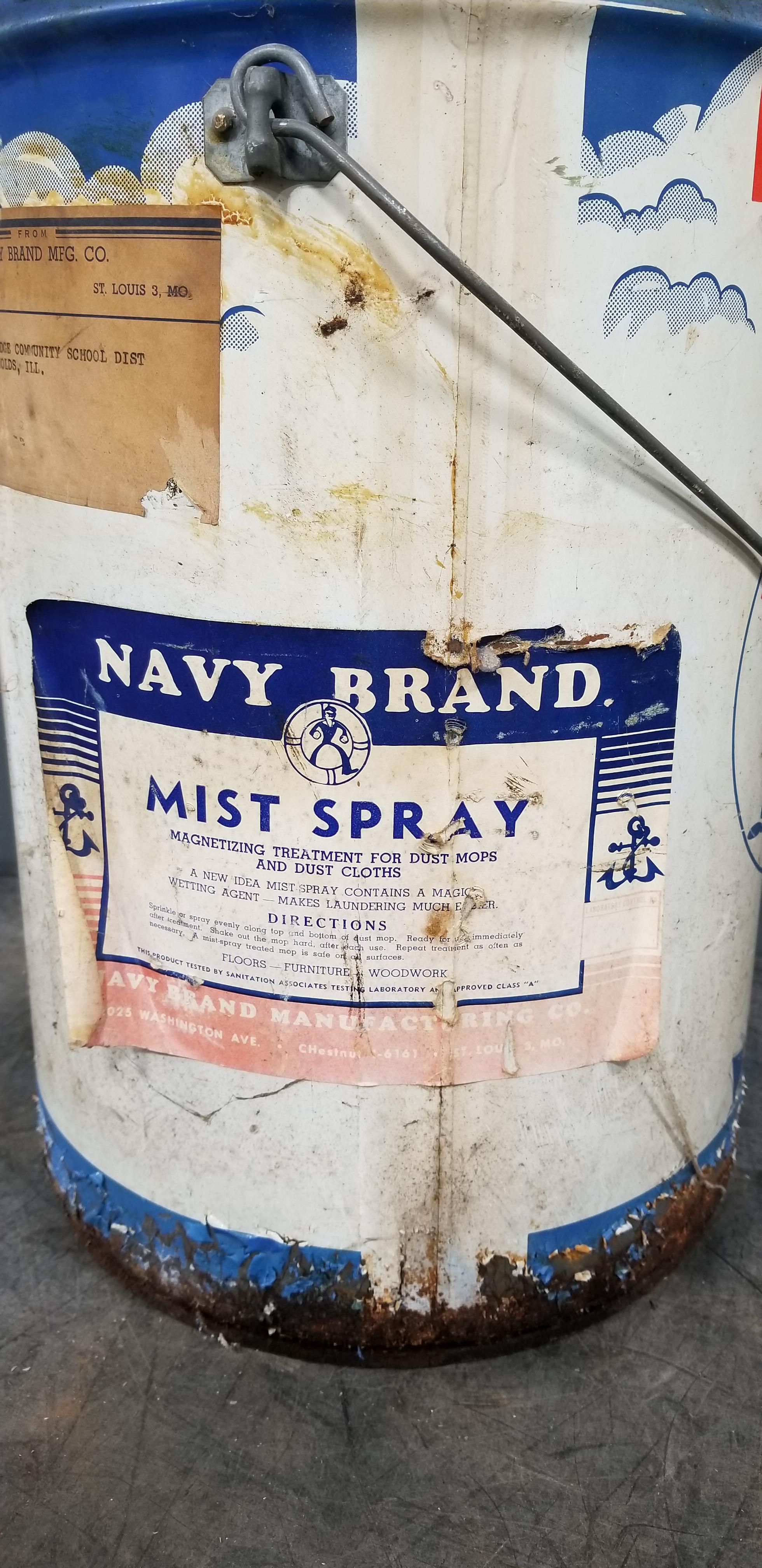 NAVY BRAND PRODUCTS MIST SPRAY 6GAL CAN