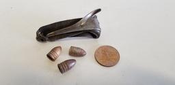 HAND CORN SHELLER, LED BULLETS, ILLINOIS SESQUICENTINNIAL COIN