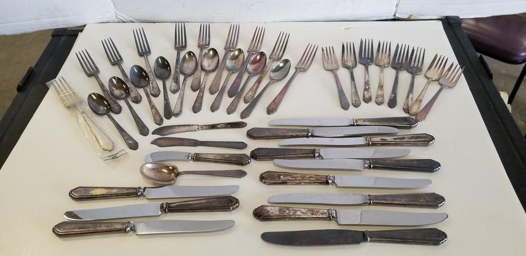 (43) PCS. TREASURE STERLING FLATWARE (LUNT?)