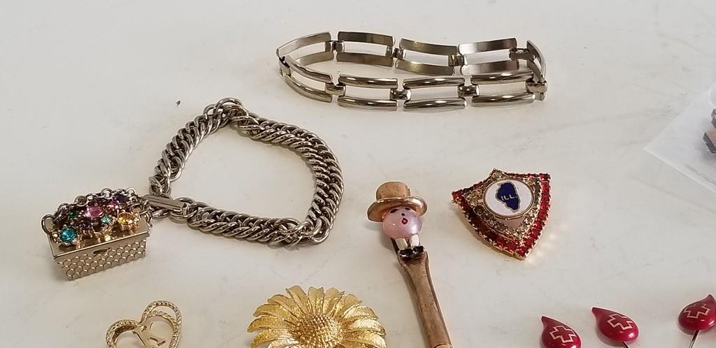 MISC. VINTAGE JEWELRY ITEMS