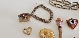 MISC. VINTAGE JEWELRY ITEMS