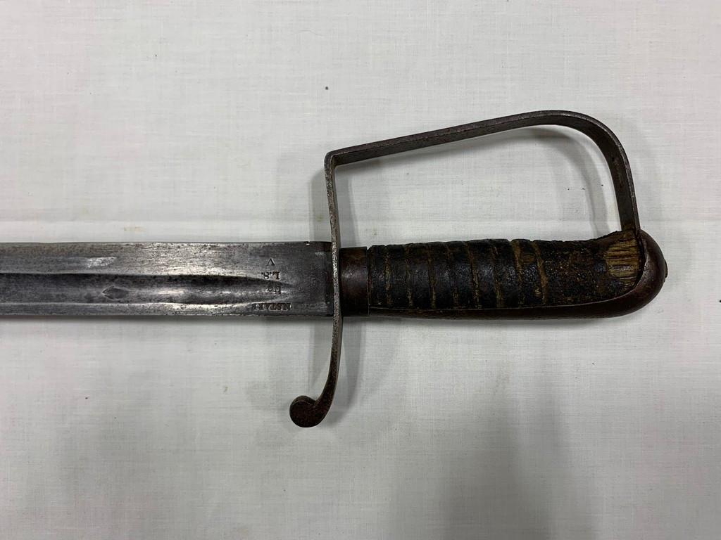 INFANTRY MILITIA NONCOMMISSIONED OFFICERS' SWORD - STARR CONTRACT OF 1818