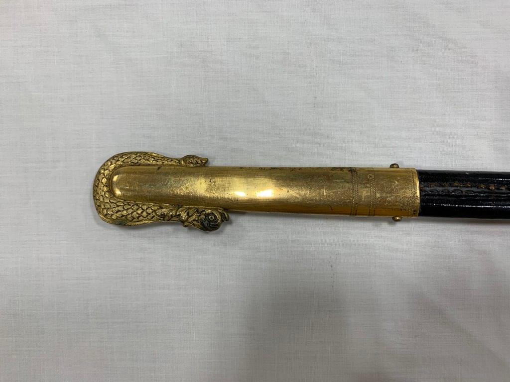 COAST GUARD OFFICERS' SWORD - MODEL 1915