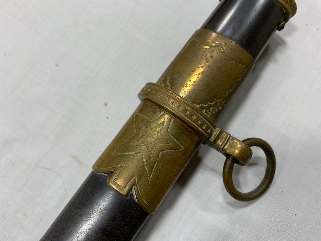 NON-REGULATION STAFF & FIELD OFFICERS' SWORD - CIVIL WAR