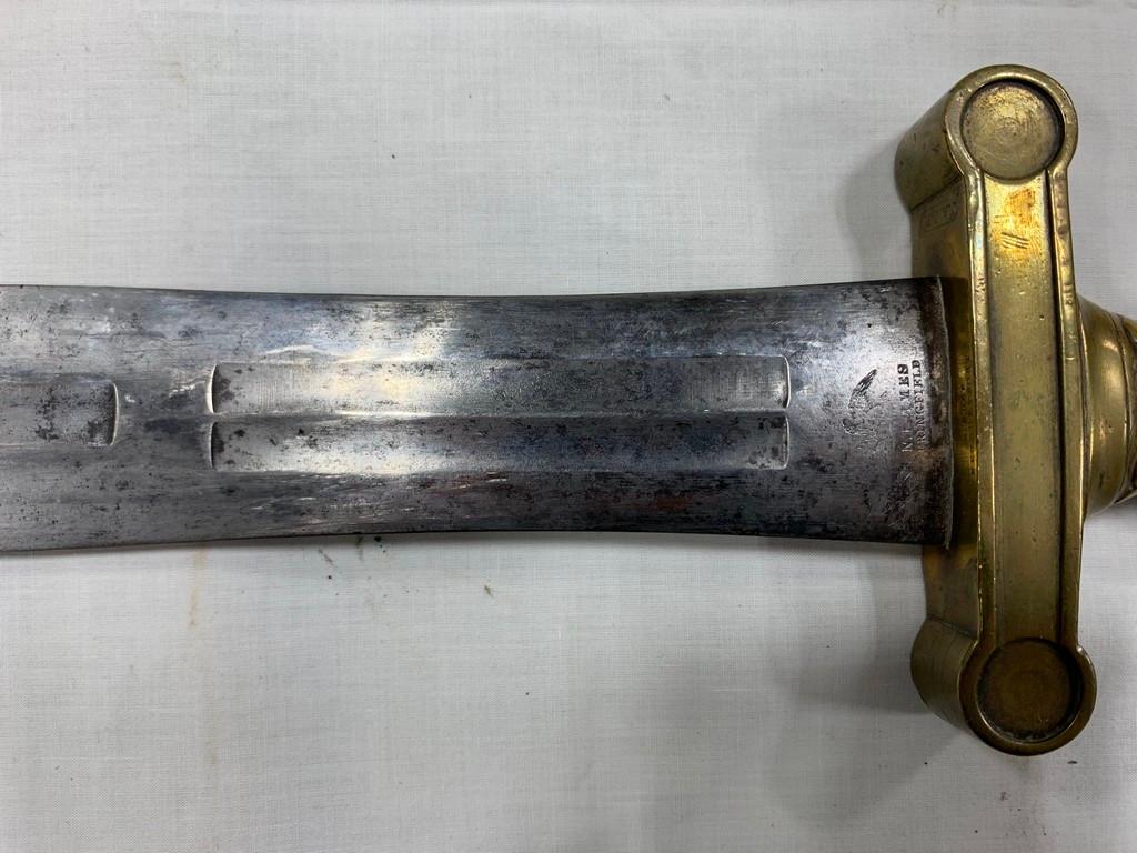 FOOT ARTILLERY SWORD - MODEL 1832