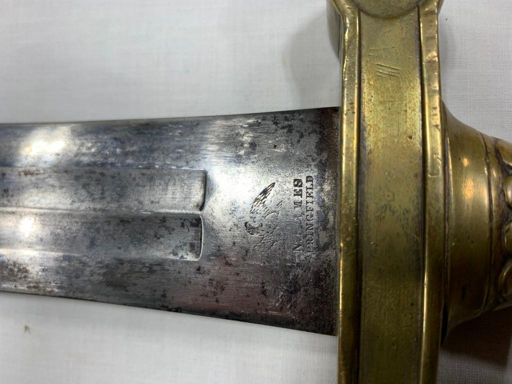 FOOT ARTILLERY SWORD - MODEL 1832