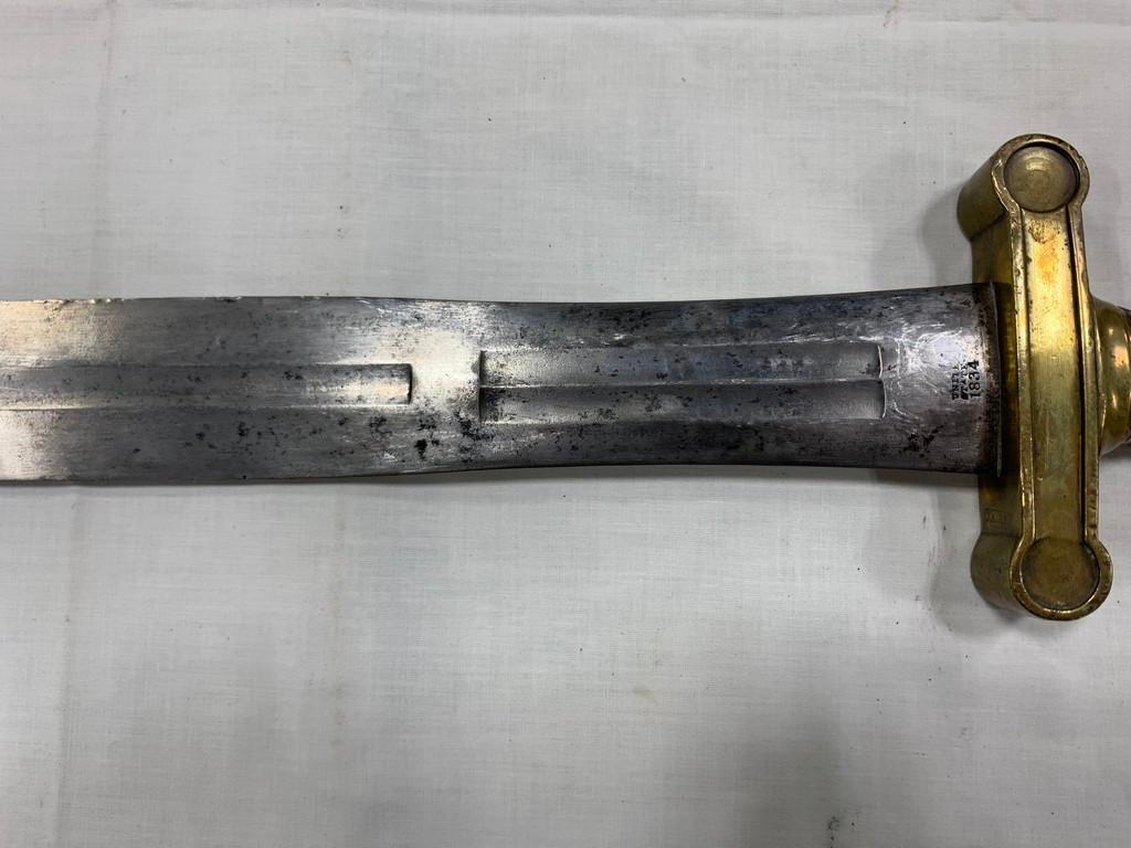 FOOT ARTILLERY SWORD - MODEL 1832