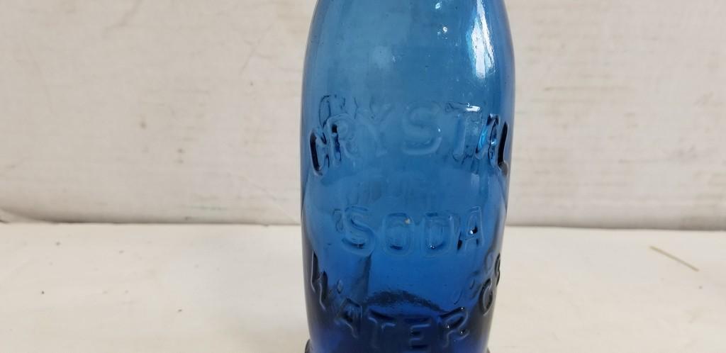 ANTIQUE ALAMEDA & CRYSTAL SODA WATER BOTTLES