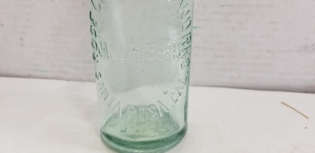 ROSE CITY SODA WORKS & PETALUMA SODA & SELTZER WORKS VINTAGE BOTTLES