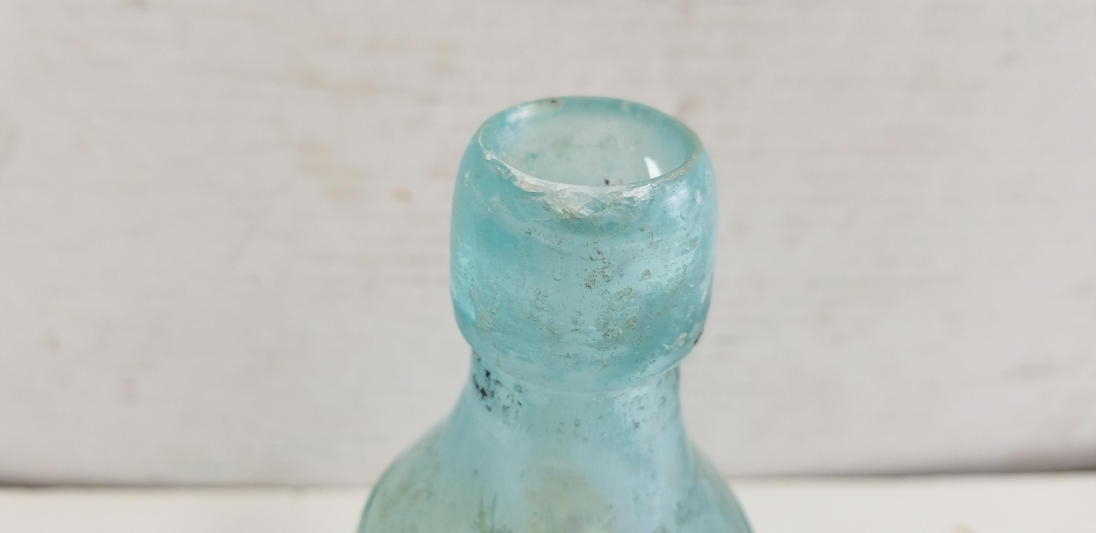 ANTIQUE HAAS BROS & GEYSER BLOB TOP BOTTLES