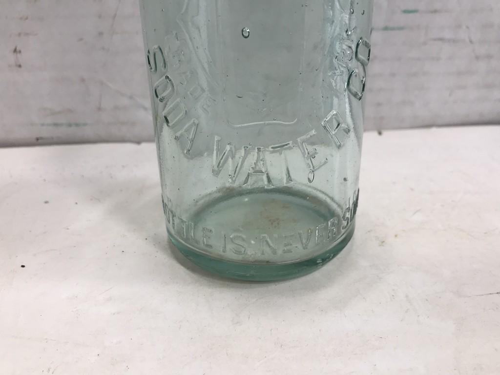 VINTAGE OAKLAND PIONEER SODA WATER & PACIFIC CONGRESS WATER BOTTLES