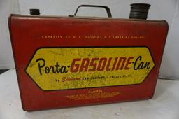 VINTAGE 2.5 GALLON PORTA GASOLINE CAN