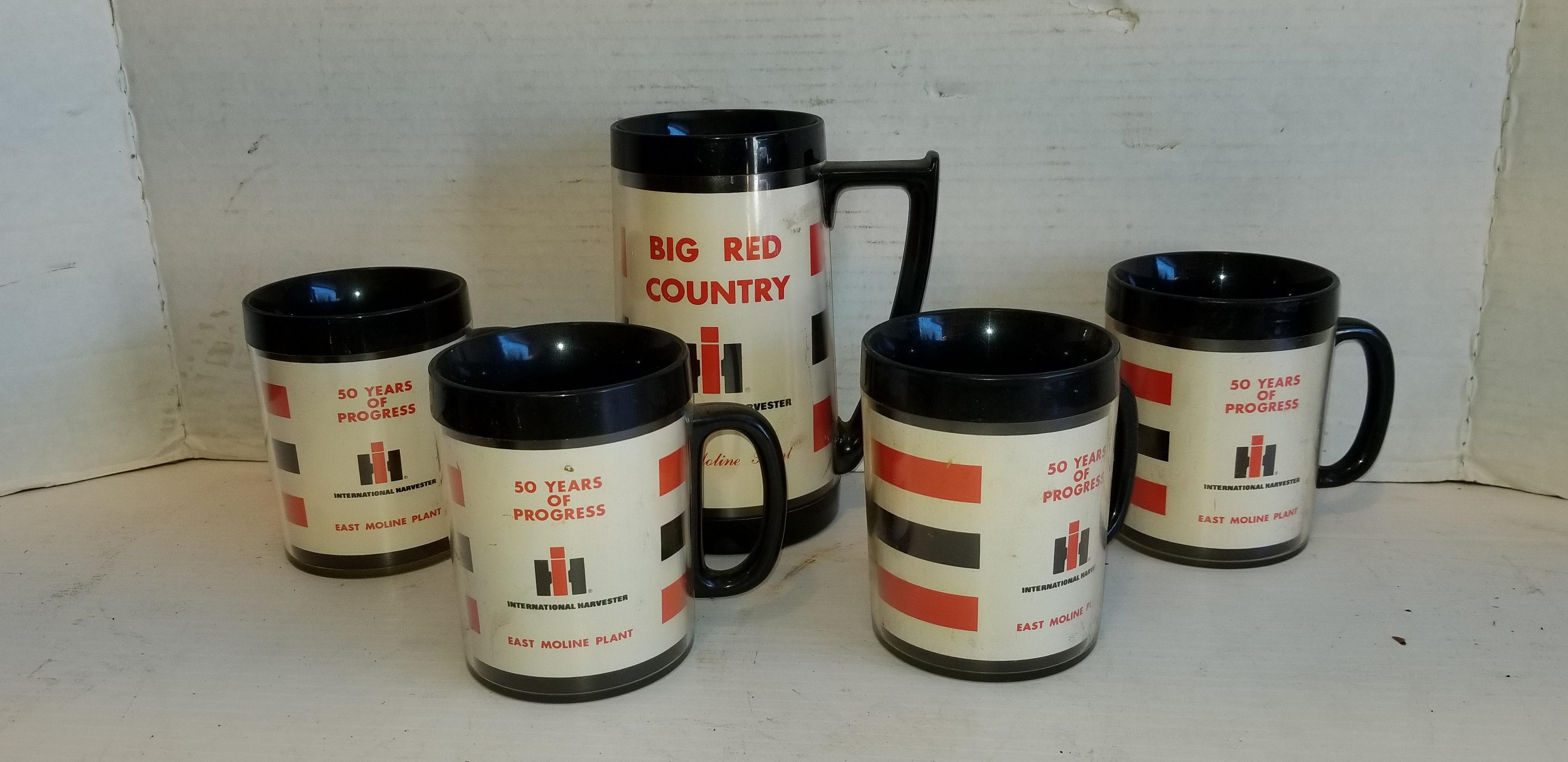 INTERNATIONAL HARVESTER EAST MOLINE PLANT THERMO-SERVE MUGS