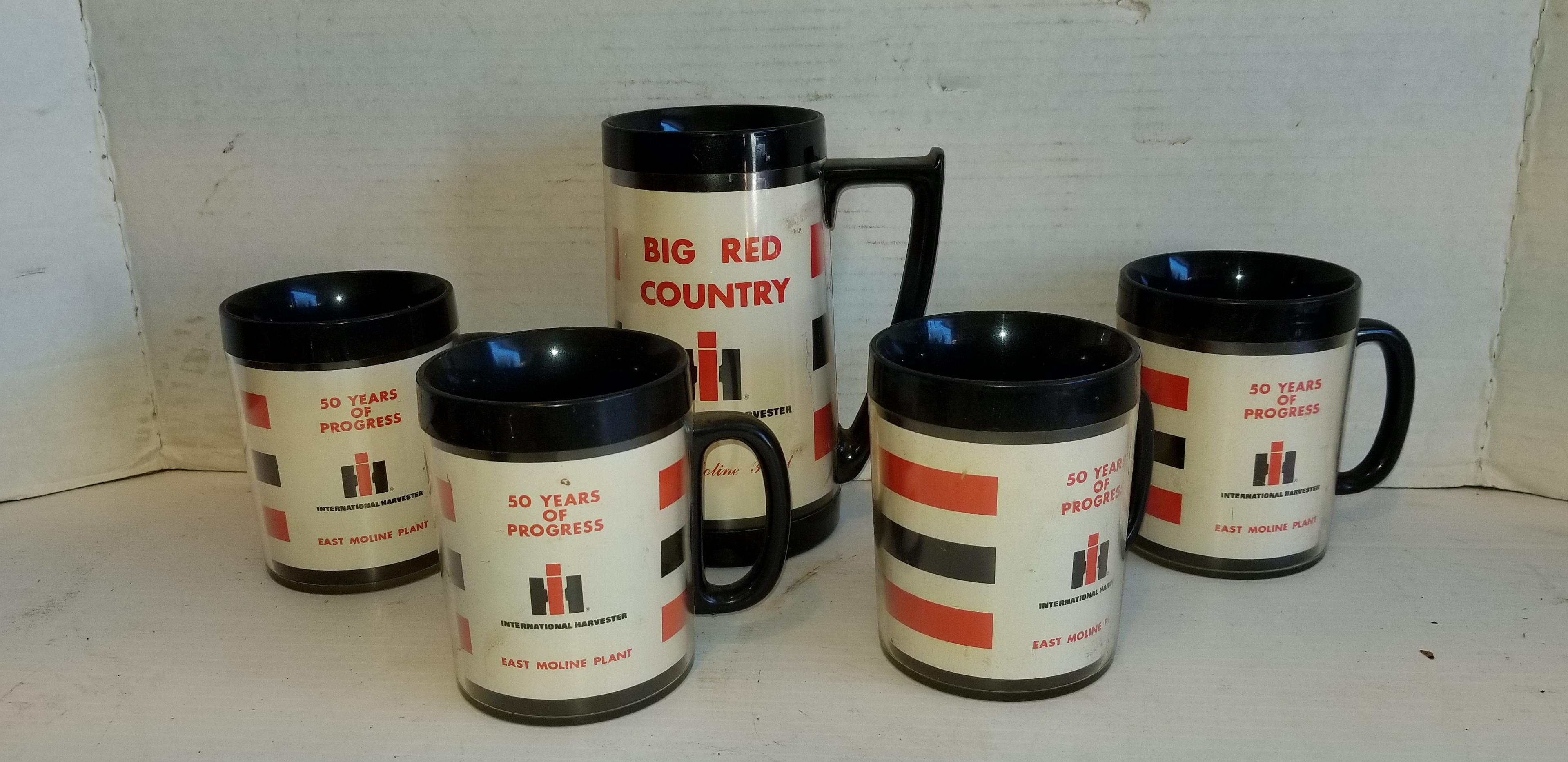 INTERNATIONAL HARVESTER EAST MOLINE PLANT THERMO-SERVE MUGS