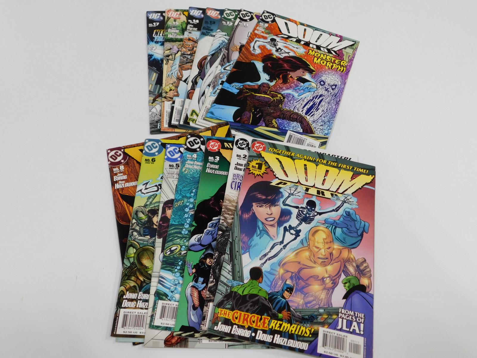 (16) DC DOOM PATROL COMIC BOOKS(2004)