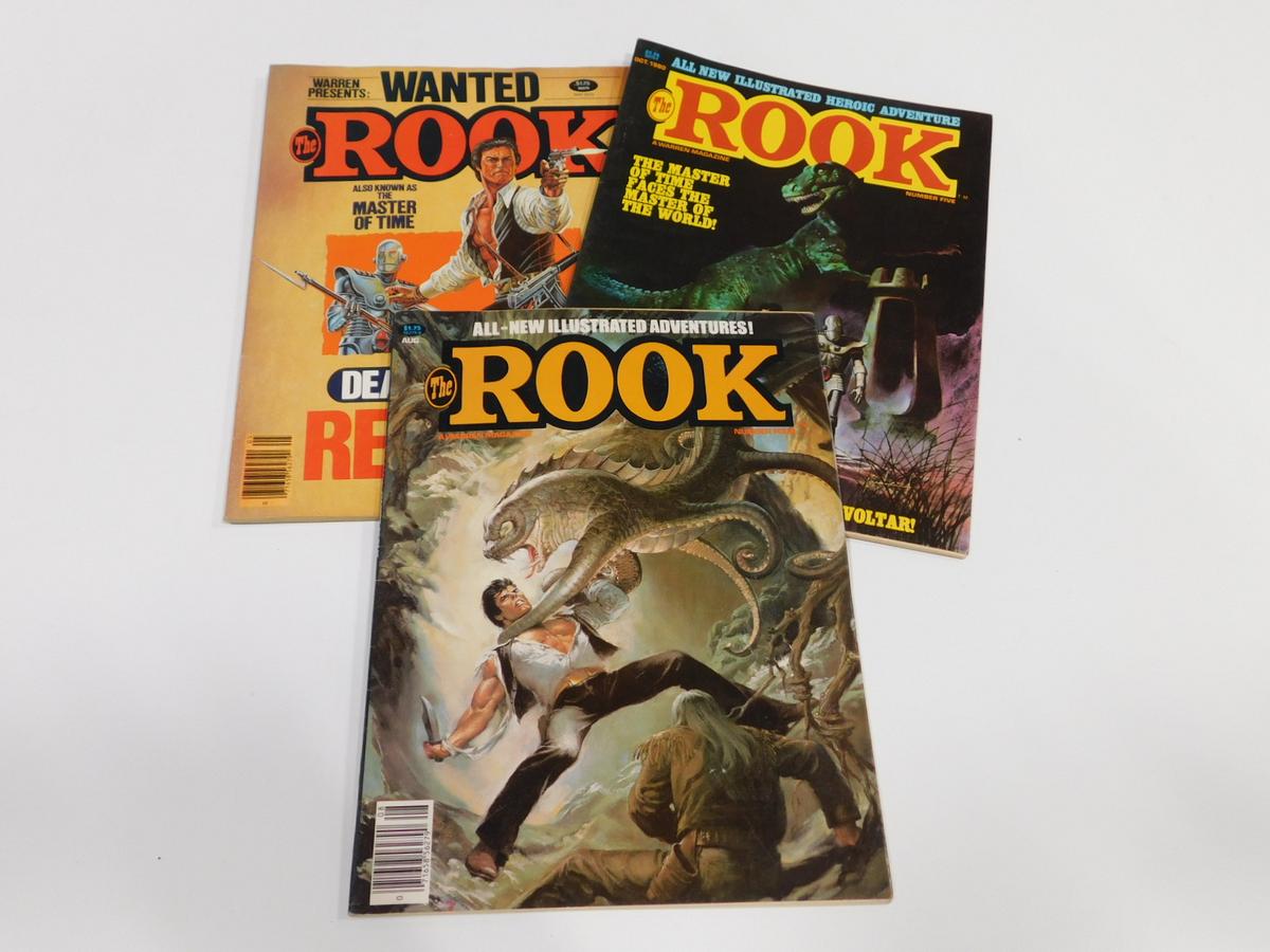 (3) WARREN MAGAZINE THE ROOK (1980)