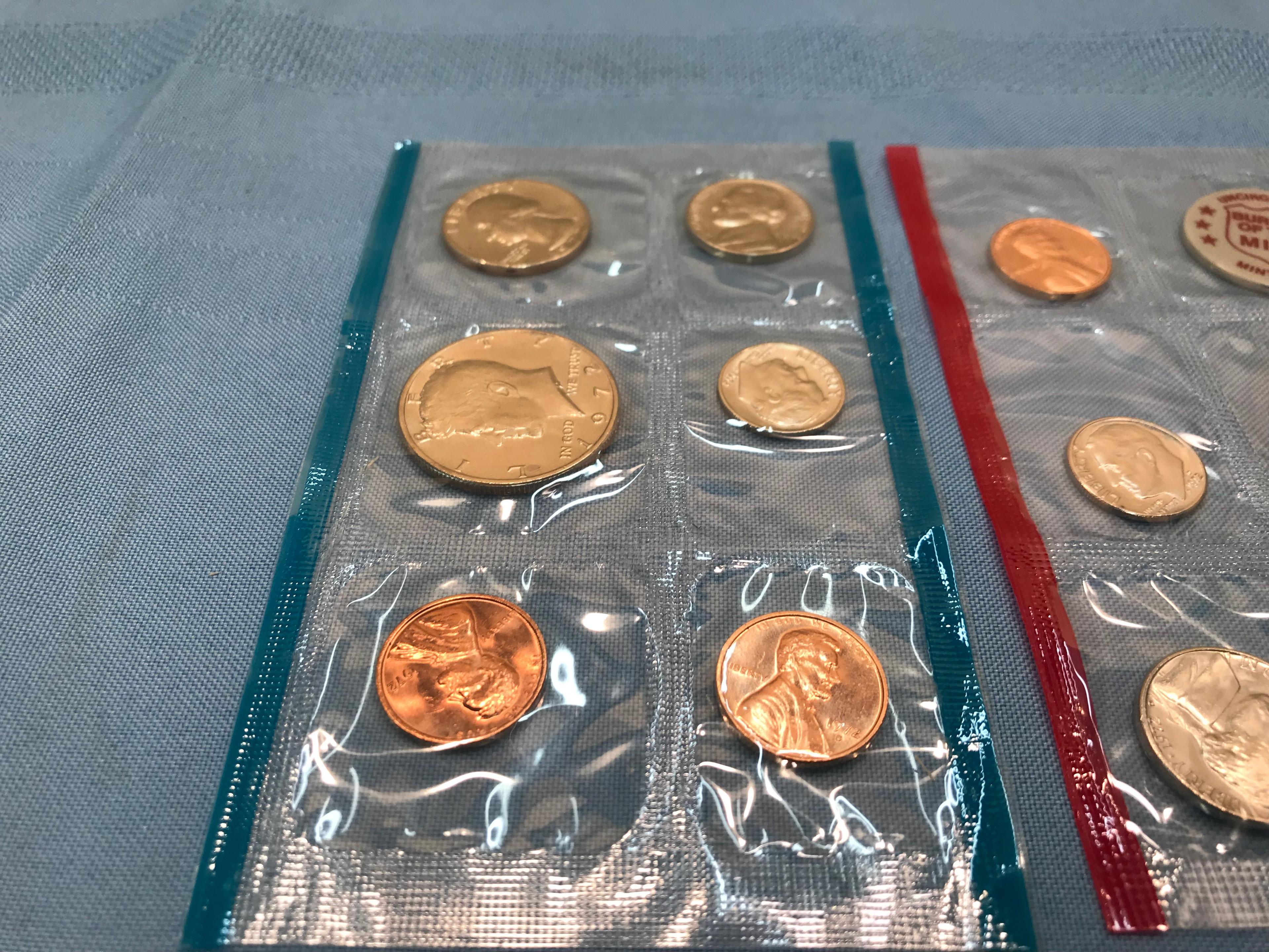 1970 - 1974 U.S. MINT COIN SETS