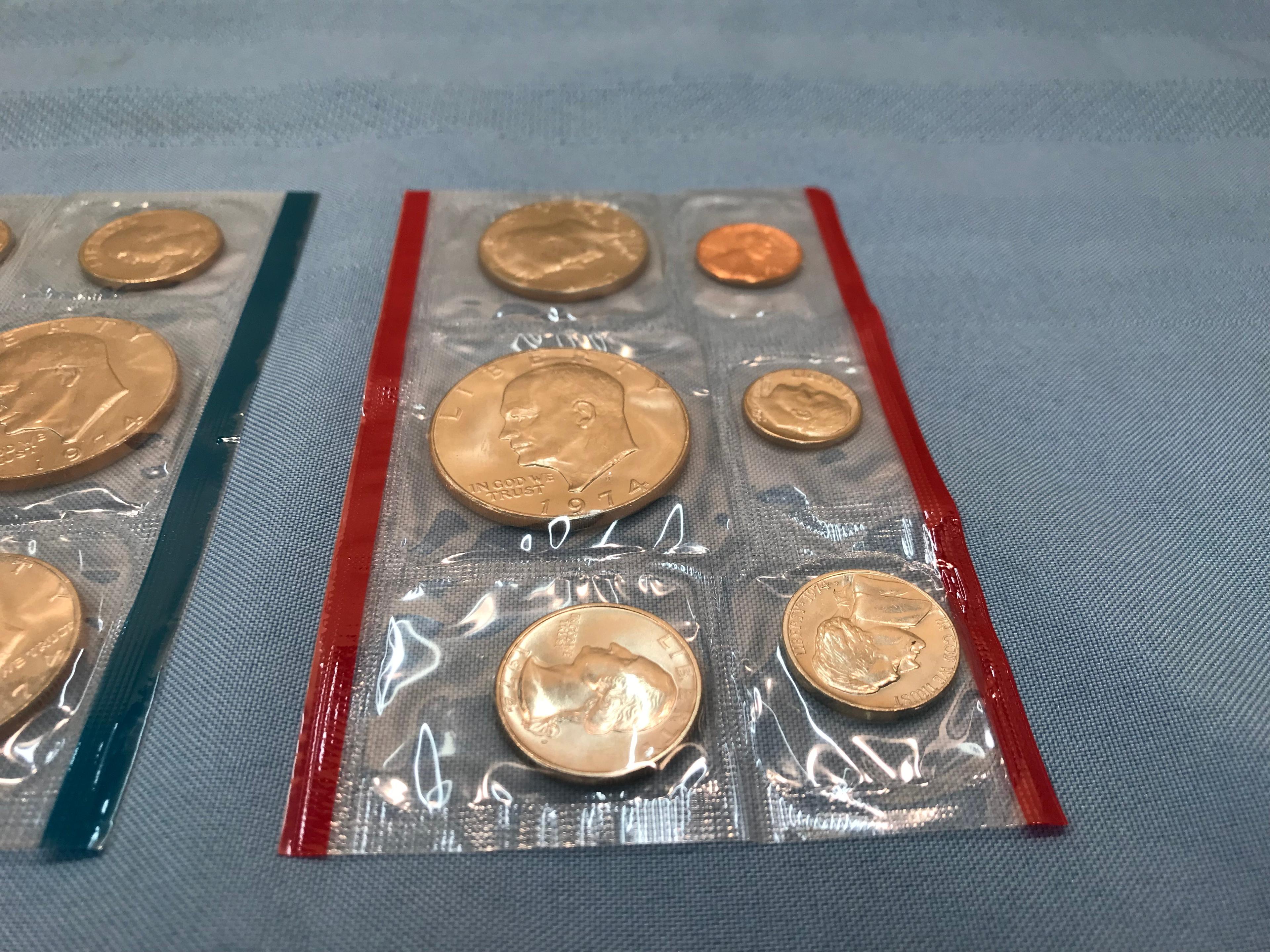 1970 - 1974 U.S. MINT COIN SETS
