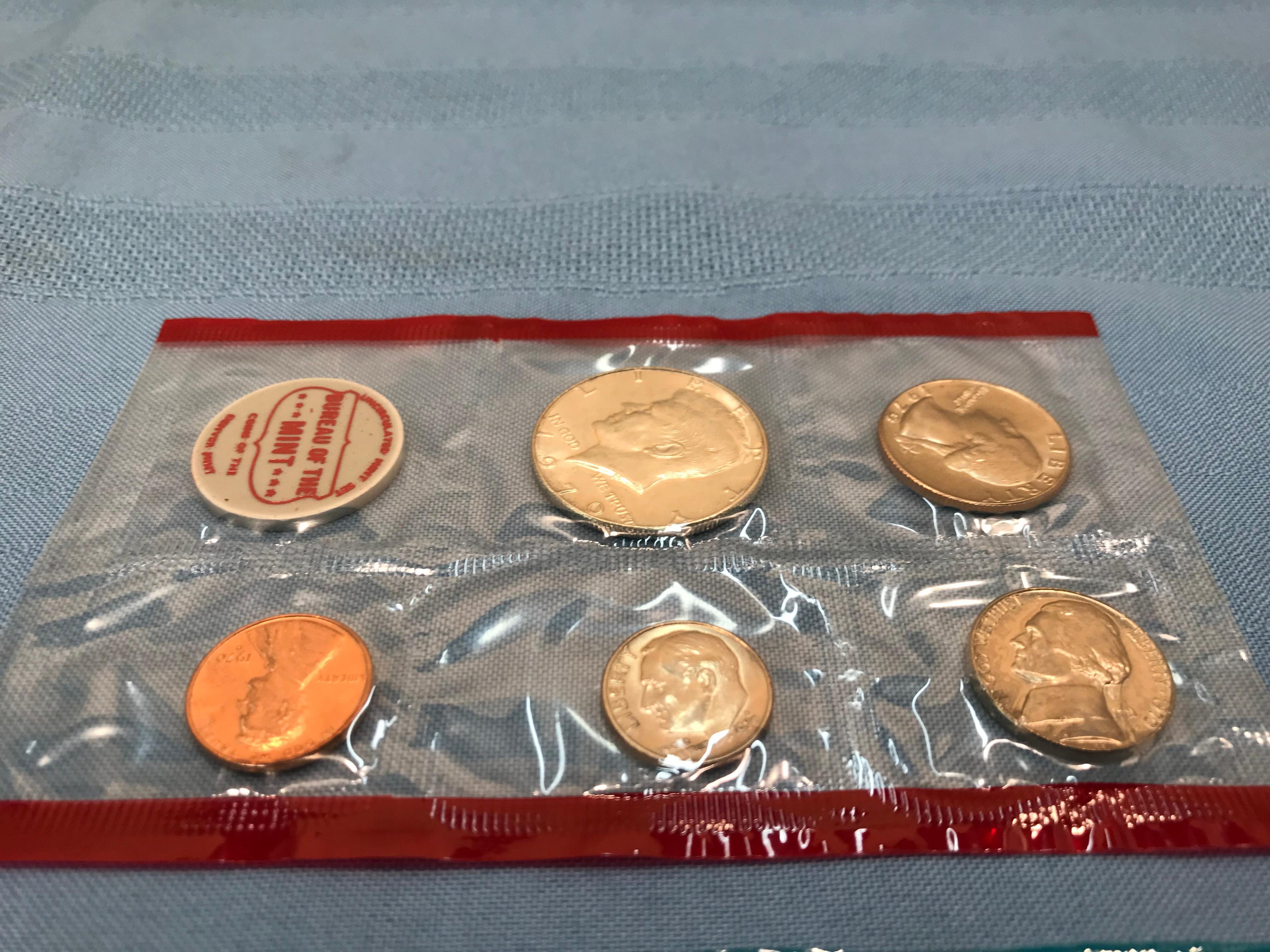 1970 - 1974 U.S. MINT COIN SETS