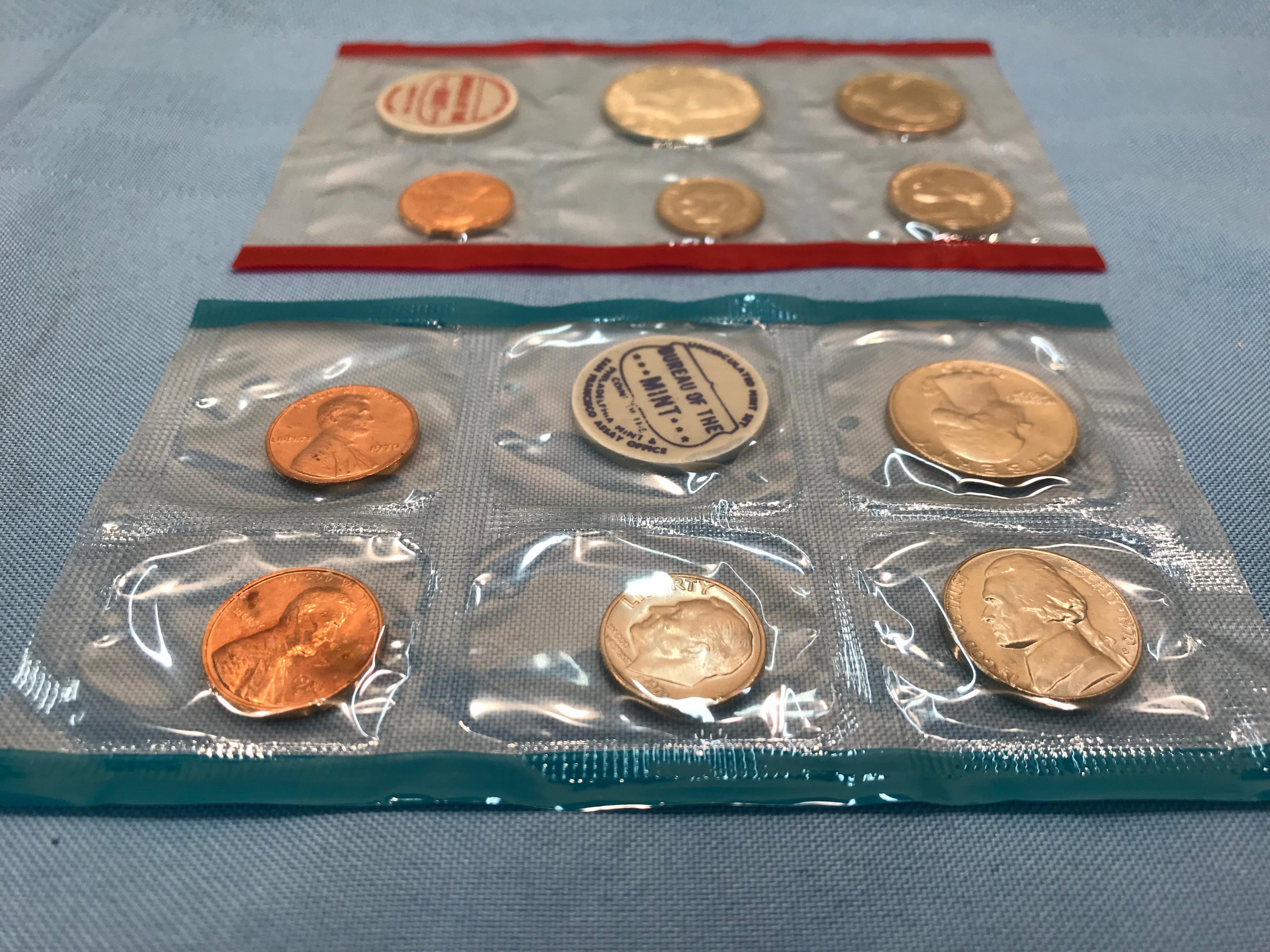 1970 - 1974 U.S. MINT COIN SETS