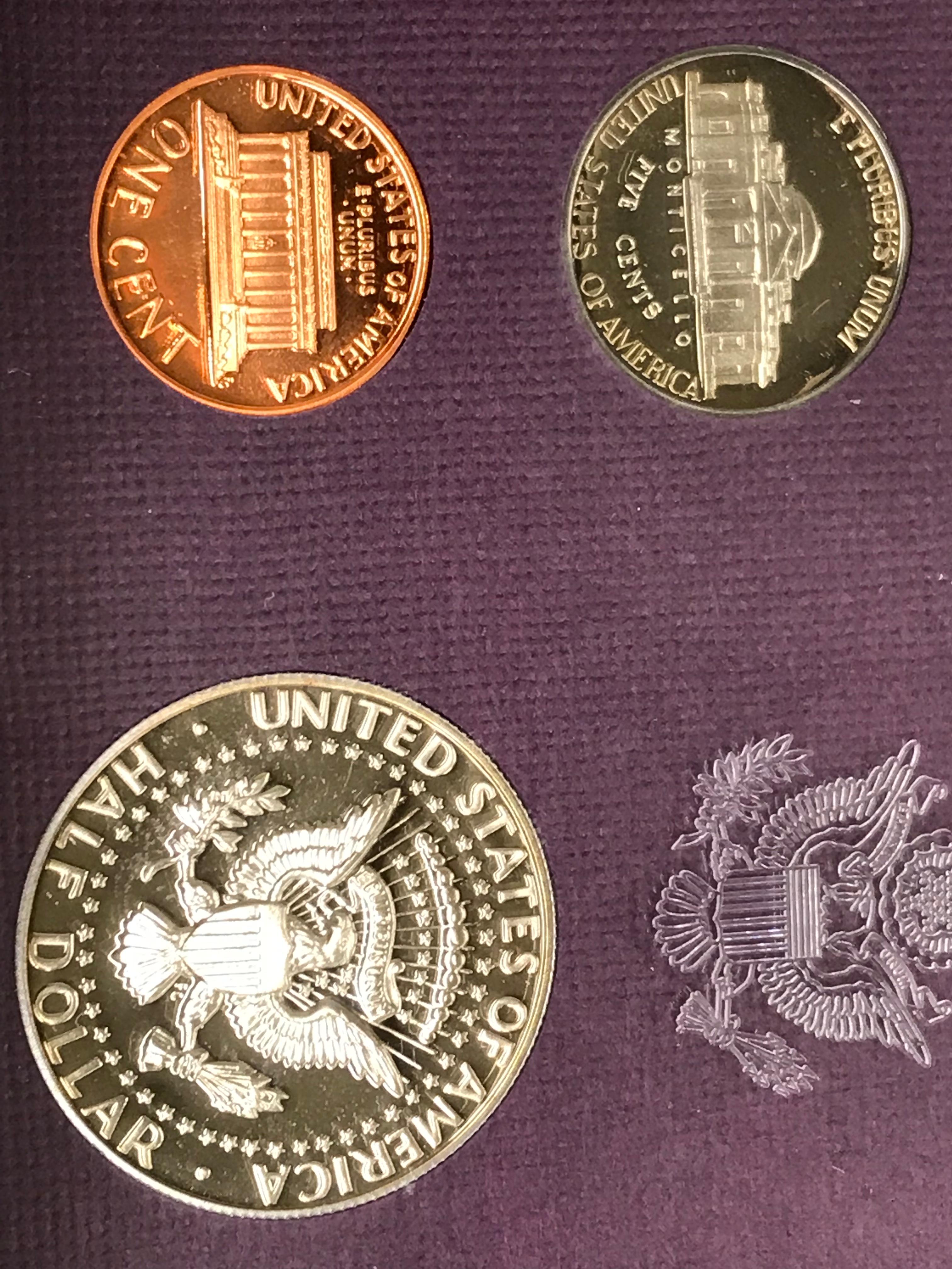 1987 & 1988 U.S PROOF SETS