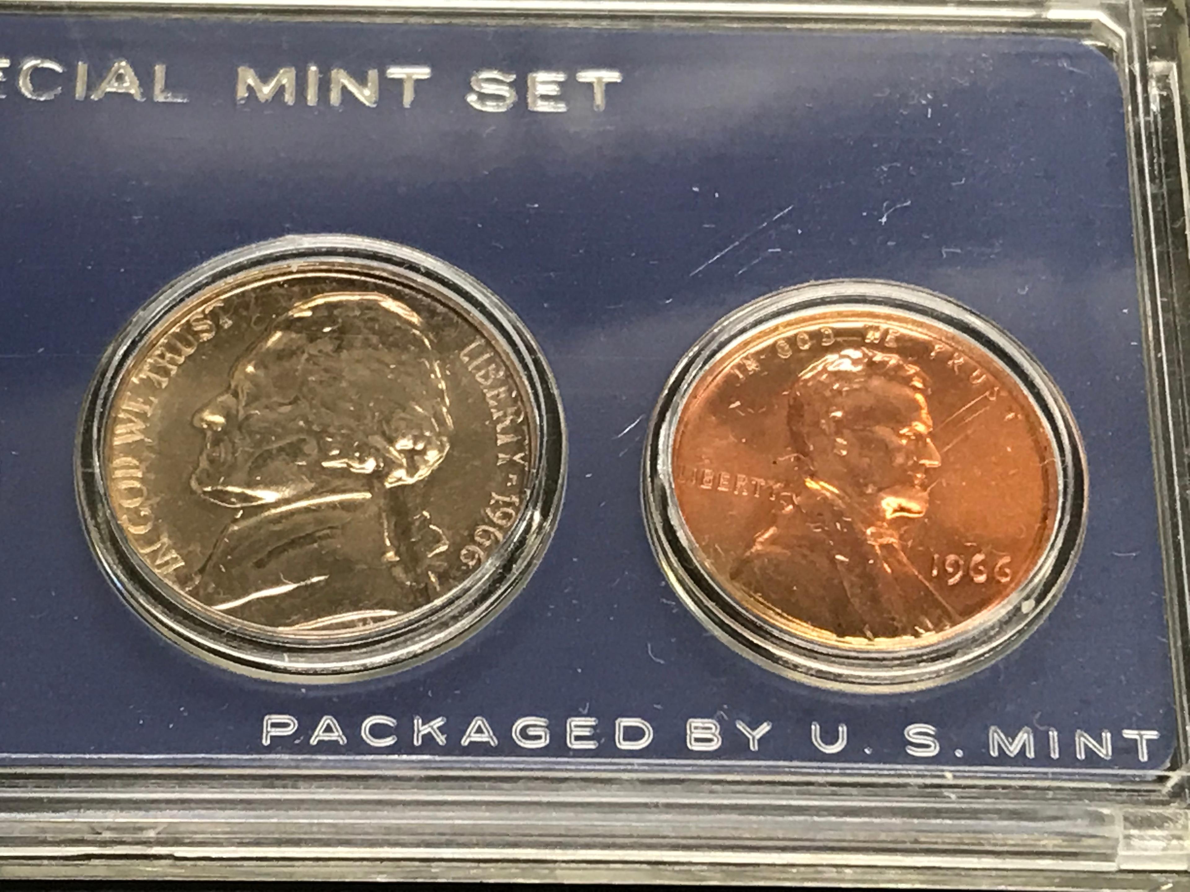 1966 & 1967 U.S. SPECIAL MINT SETS